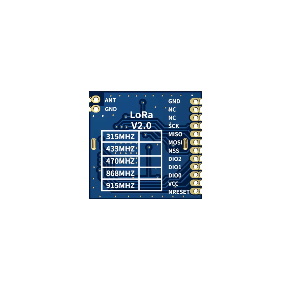 LoRa1278: 433/470 MHz LoRa-Funkmodul mit ESD-Schutz