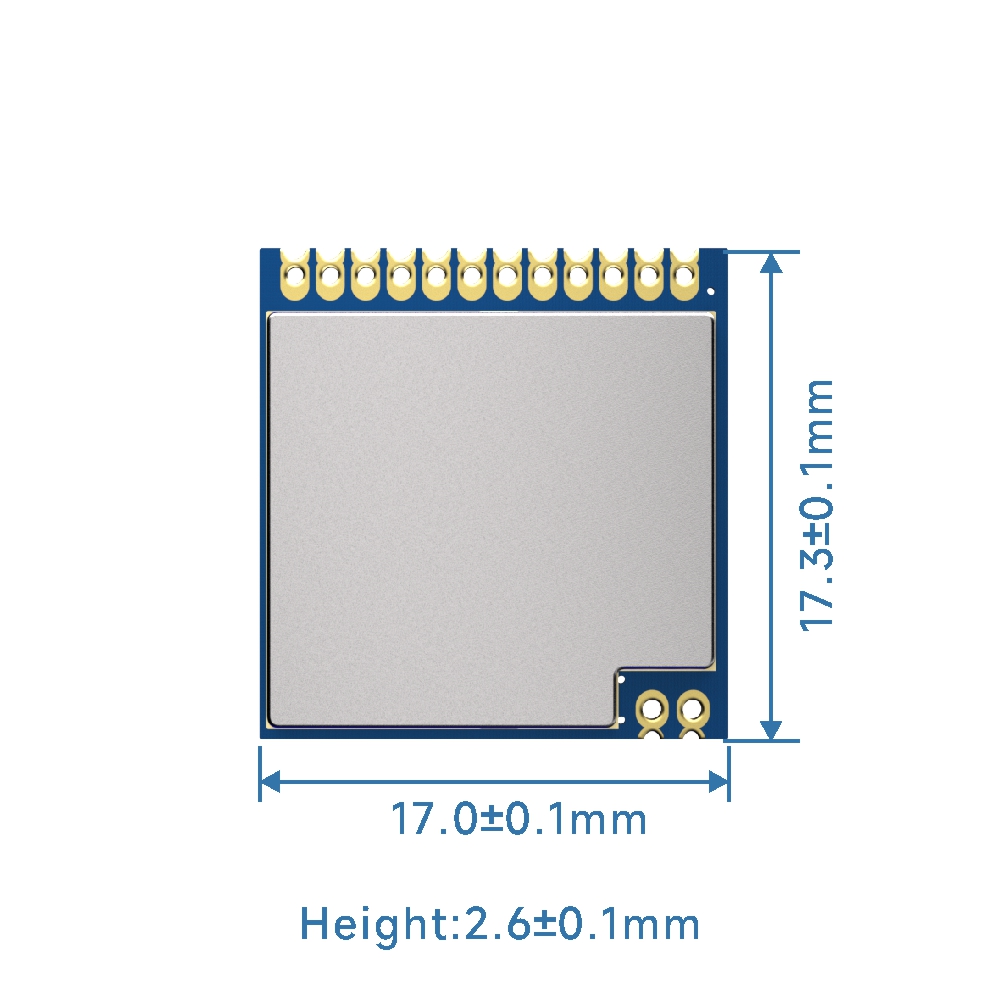 LoRa1278: 433/490 MHz LoRa-Funkmodul mit ESD-Schutz