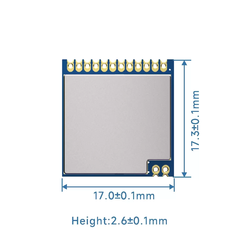 LoRa1278: 433/470 MHz LoRa-Funkmodul mit ESD-Schutz