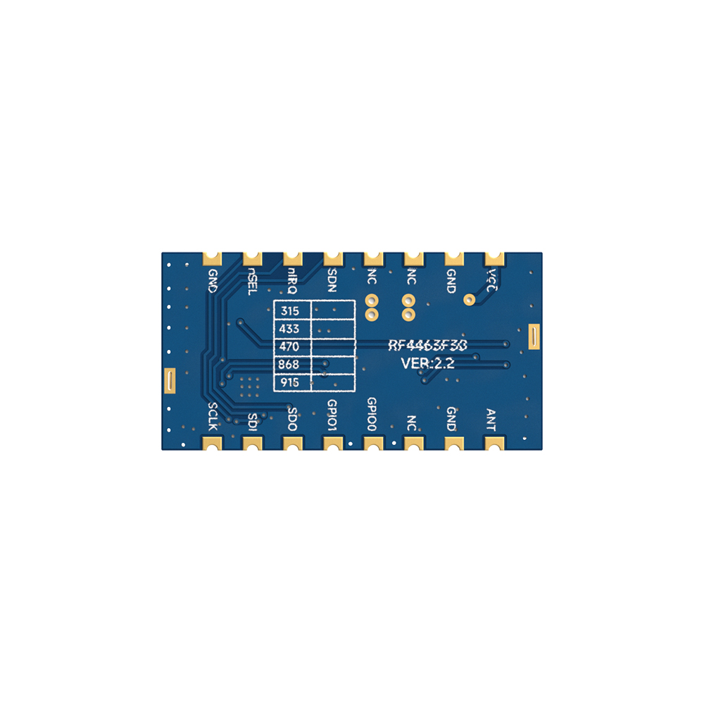 RF4463F30: 1 W Si4463 HF-Modul mit Verstärker und LNA