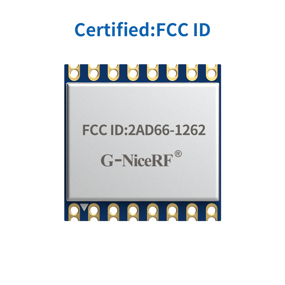 LoRa1262-915: FCC-ID-zertifiziertes SX1262 915-MHz-LoRa-Modul mit ESD-Schutz