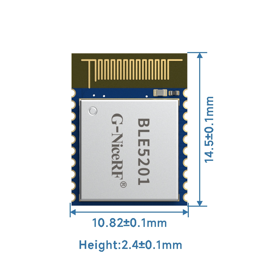 BLE5201: BLE 5.2 Silabs-Kernchip