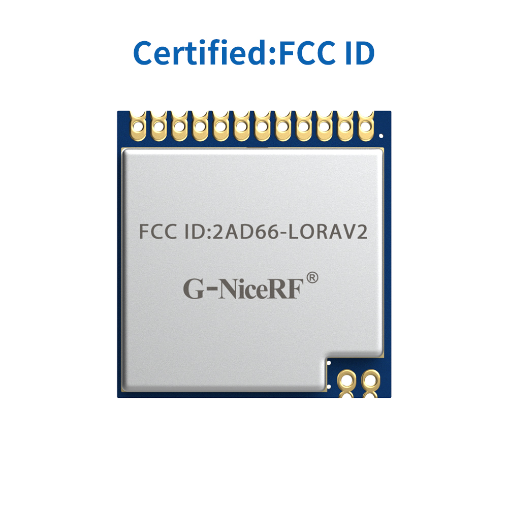 LoRa1276-915: FCC-ID-zertifiziertes 915-MHz-SX1276-Front-End-LoRa-Modul