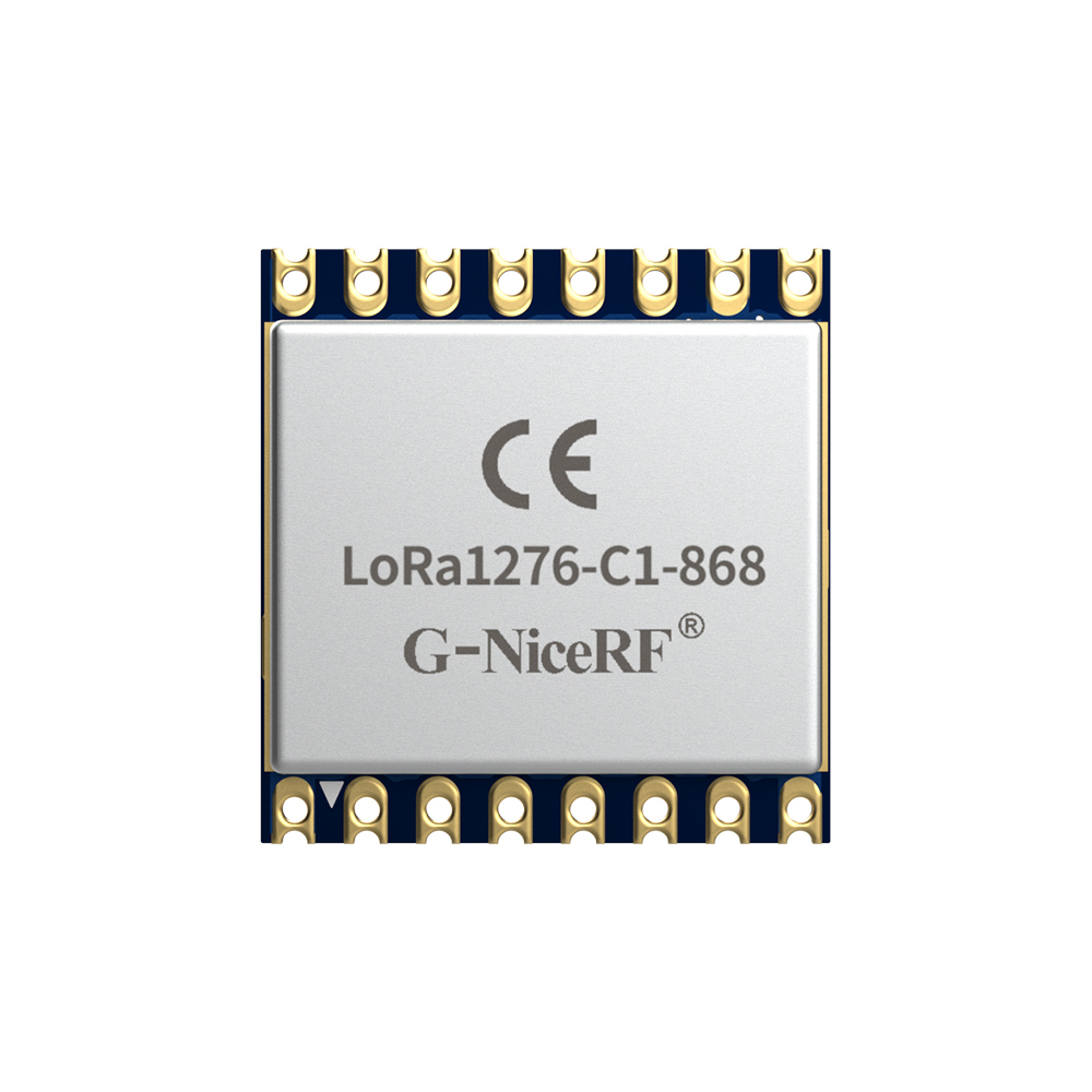 LoRa1276-C1-868: SX1276 868 MHz 100 mW CE-RED-zertifiziertes LoRa-Modul mit ESD-Schutz