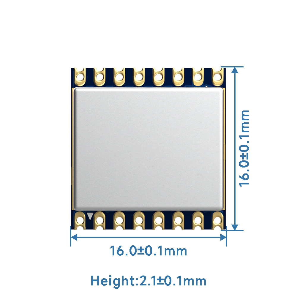 LoRa1278-C1: 433/490 MHz SX1278 LoRa-Modul mit SPI-Frontend-Modul und ESD-Schutz