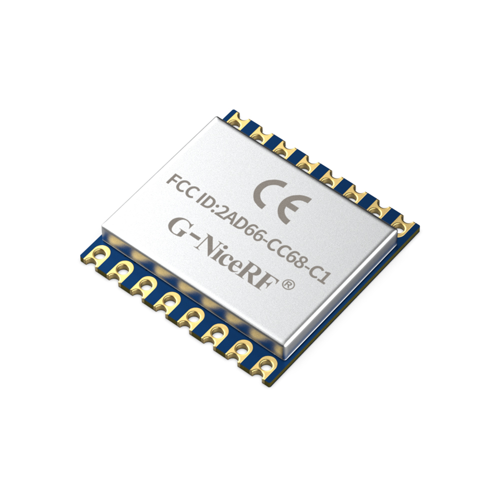 CC68-C1-868/915: LLCC68 FCC ID &amp; CE-RED zertifiziertes LoRa-Modul mit SPI-Schnittstelle