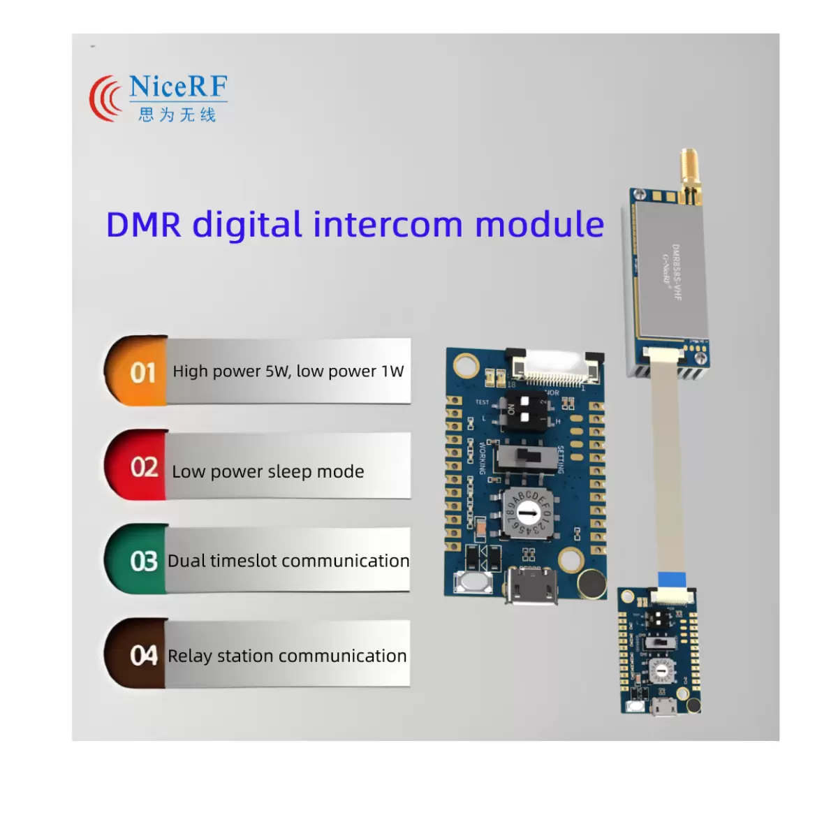 Analyse weiterer Funktionen des digitalen Intercom-Moduls DMR858S – Einführung in das vielseitige digitale Intercom-Modul