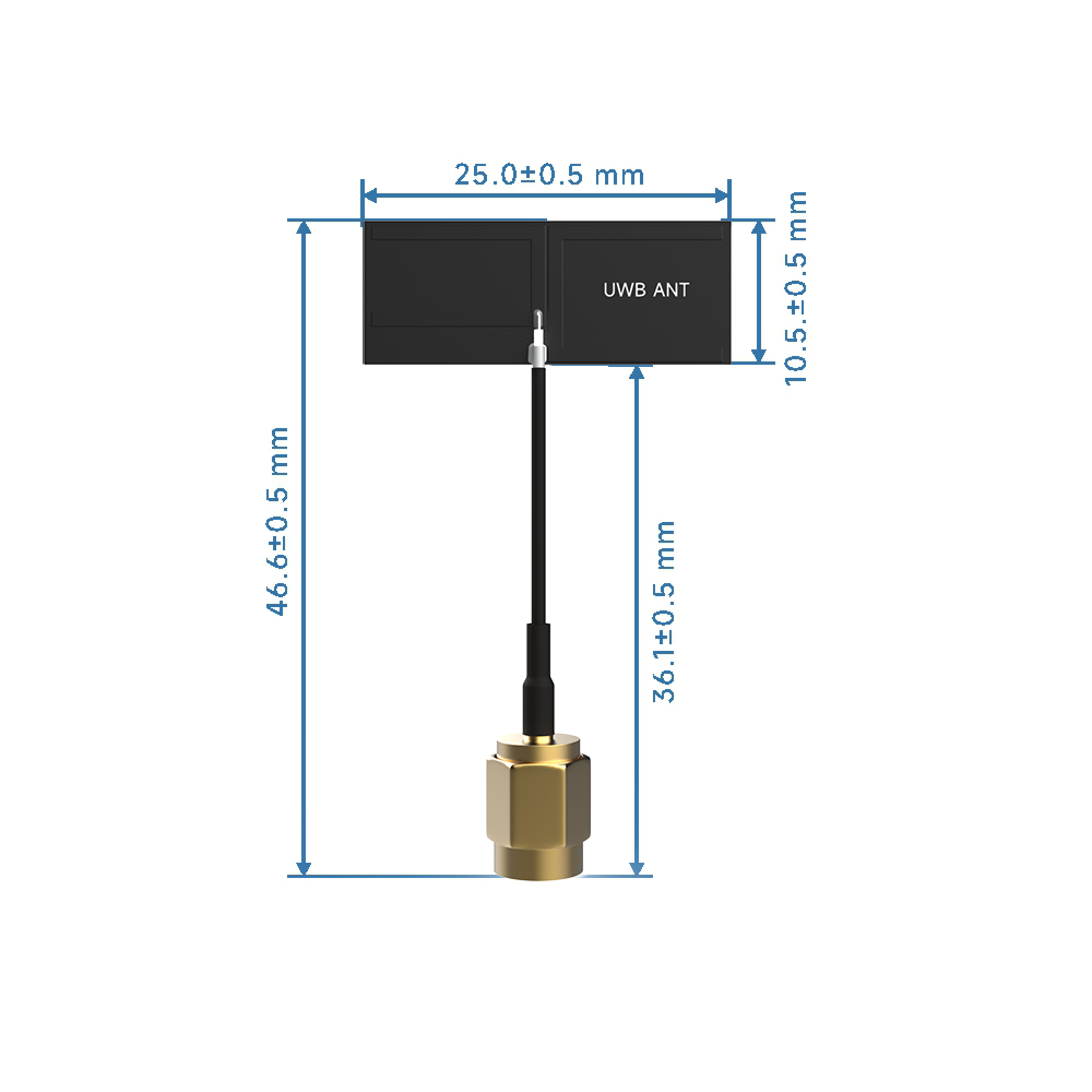 UWB-FPC-SMA: Integrierte FPC-Antenne, Ultra-Breitband-Rundstrahlantenne