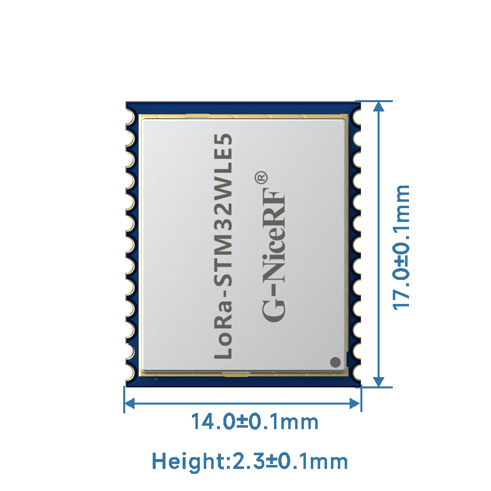 LoRa-STM32WLE5: SOC-Funkmodul mit ultrakleinem integriertem ARM Cortex-M4-Kern