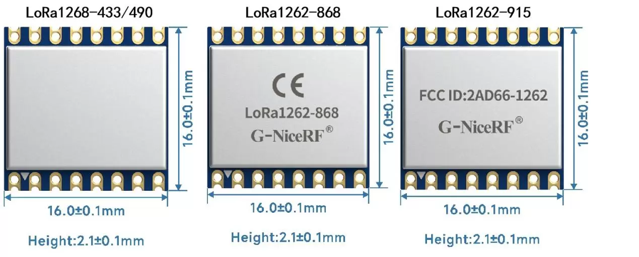 LoRa-Module der LoRa126X-Serie: Speziell für das Internet der Dinge entwickelt