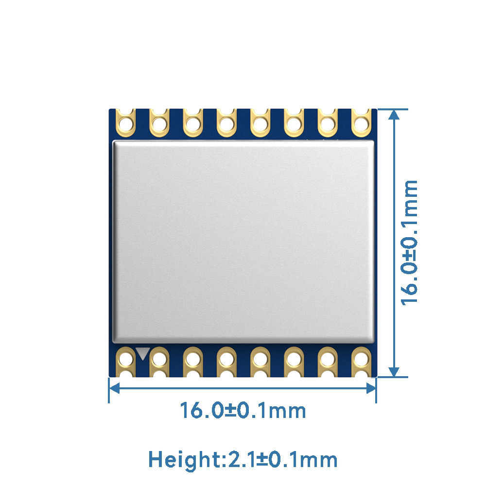 LoRa1268: SX1268 160 mW Funkmodul mit ESD-Schutz