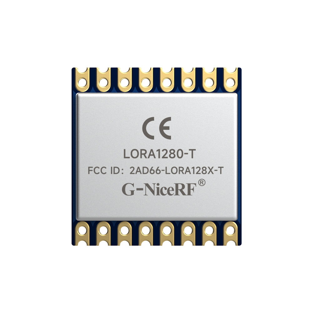 LoRa1280-TCXO: FCC-ID- und CE-RED-Zertifizierung. SX1280 2,4-GHz-zertifiziertes Modul unterstützt Entfernungsmessung