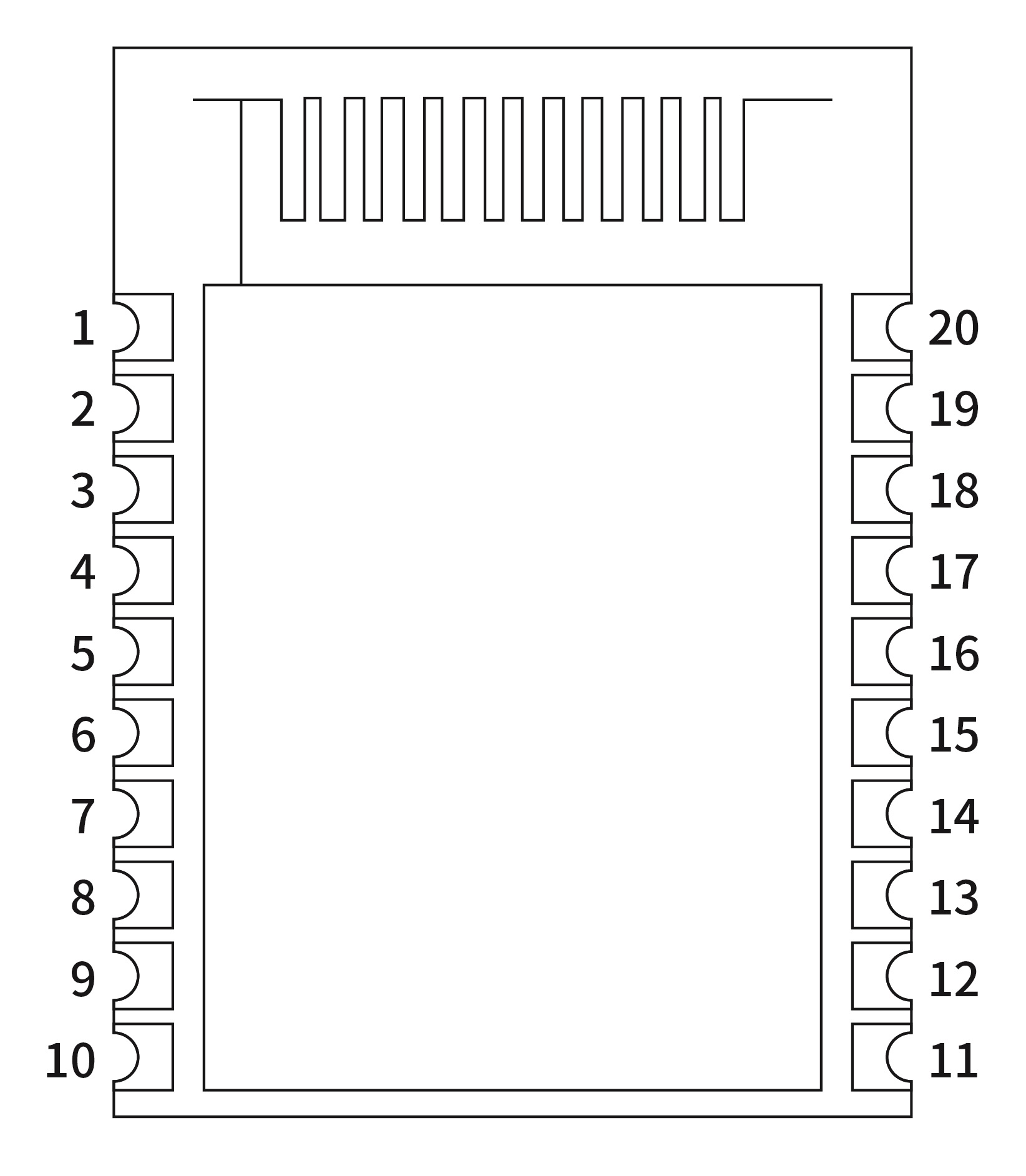 BLE5101 PIN-DEFINITION