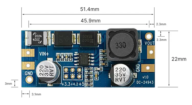 SW-DC01 Größe SW-DC01 Größe