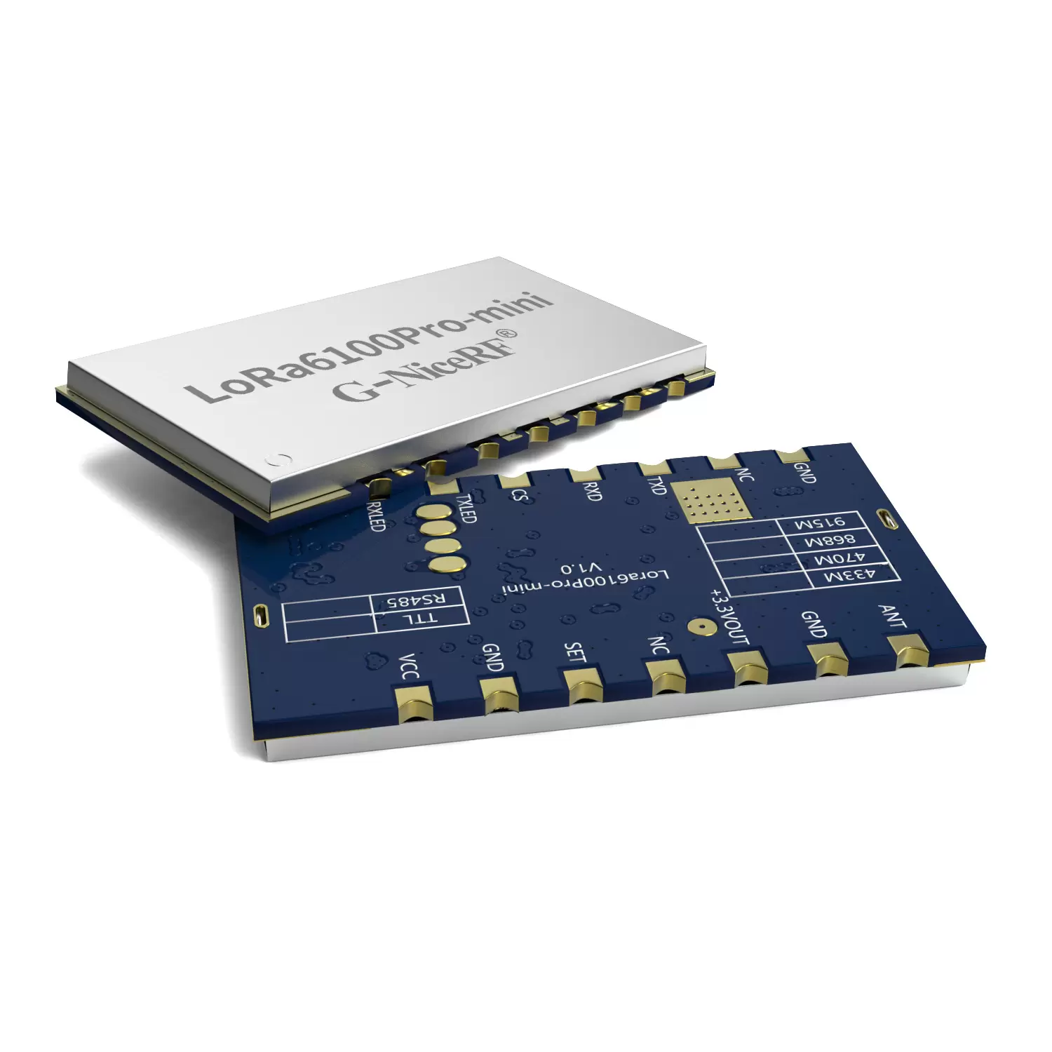 LoRa6100Pro-mini: 1W serielles drahtloses Netzwerkmodul