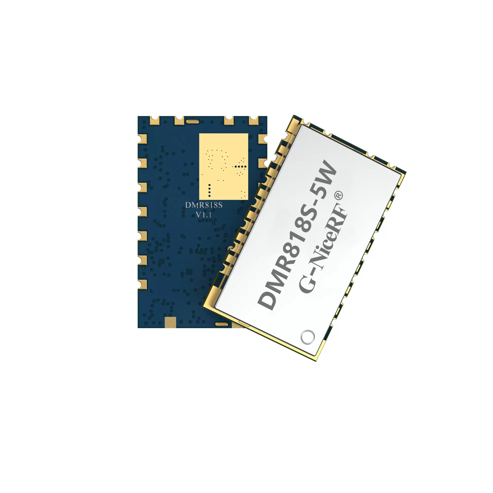 DMR818S-5W: DMR-Walkie-Talkie-Modul 0,5 PPM TCXO 5 W