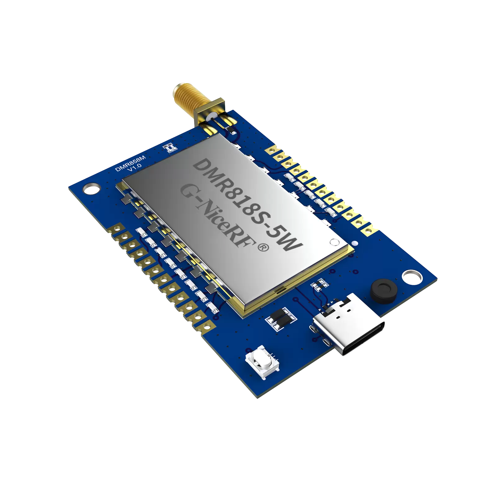 DMR858M: DMR Dual Time Slot Analog-Digital Integriertes 5W Walkie-Talkie