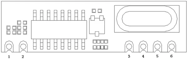 Pins des 433 MHz ASK-Empfängermoduls SRX887