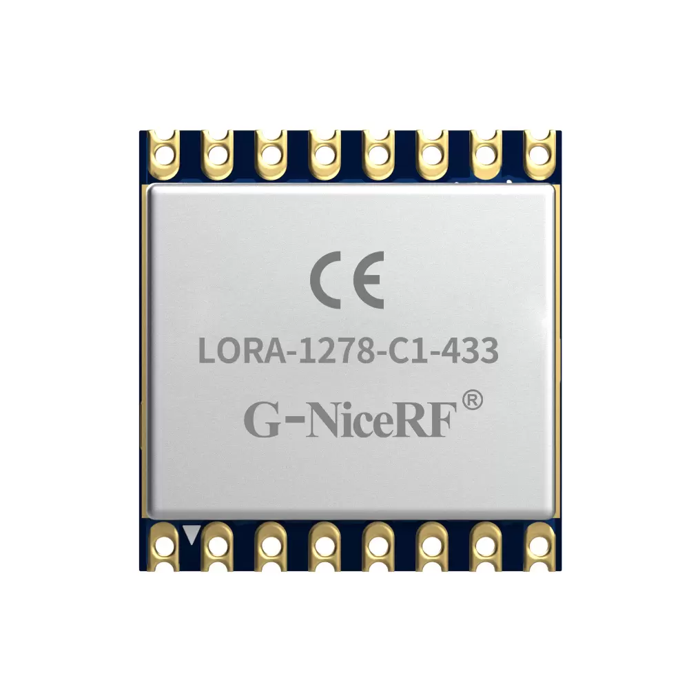 LoRa1278-C1: 433/470 MHz SX1278 LoRa-Modul mit SPI-Frontend-Modul und ESD-Schutz