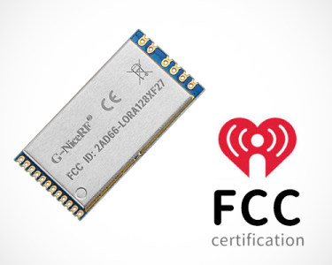 Das 2,4-GHz-HF-Modul LoRa1280F27/LoRa1281F27 hat die FCC- und CE-Zertifizierung bestanden