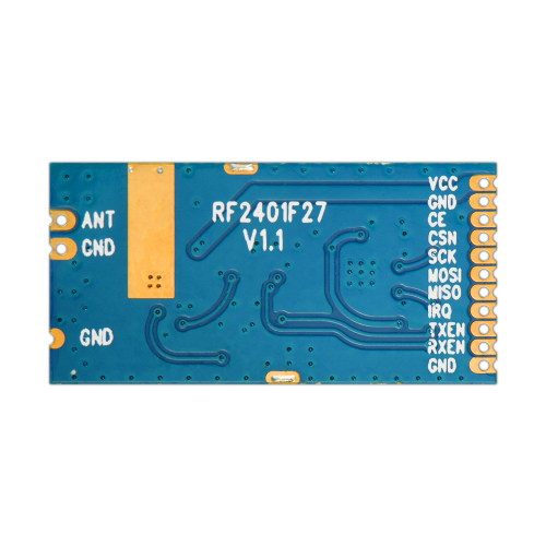 RF2401F27: nRF24L01+ 2,4 GHz 400 mW Sender- und Empfängermodul mit Original Nordic  