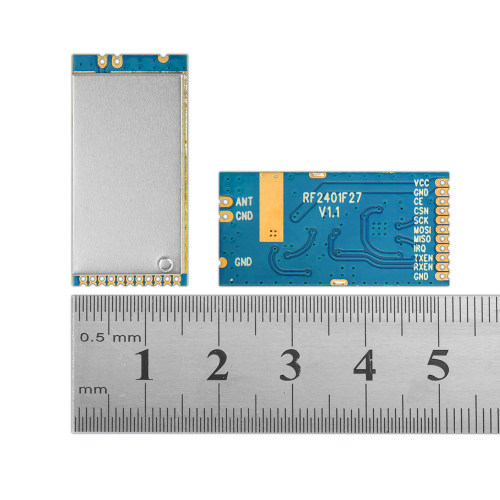 RF2401F27: nRF24L01+ 2,4 GHz 400 mW Sender- und Empfängermodul mit Original Nordic  