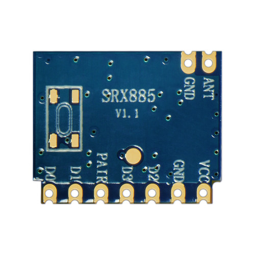 SRX885: 315/433 MHz ASK-Empfängermodul mit Multifunktionsdekodierung