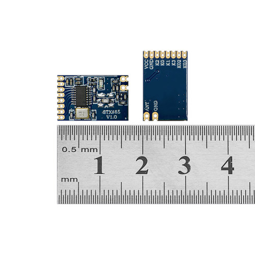 STX885: 315/433 MHz ASK-Sendermodul mit Codierung