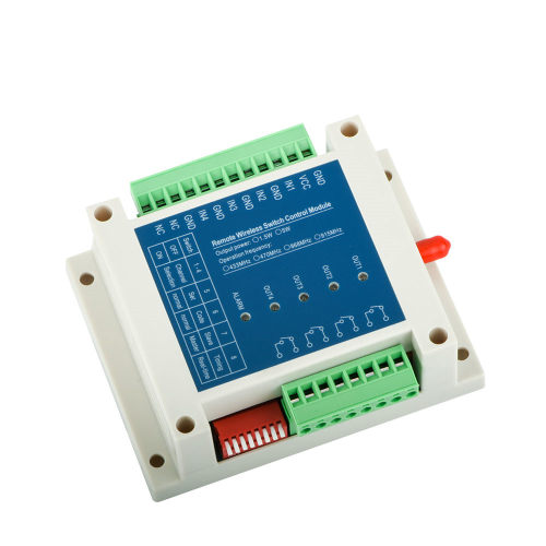 SK109: 1,5 W 4-Kanal-Funkrelaismodul mit Pairing-Funktion und ESD-Schutz