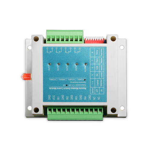 SK509: 5 W industrielles 4-Kanal-Funkschaltermodul mit Pairing-Funktion und ESD-Schutz