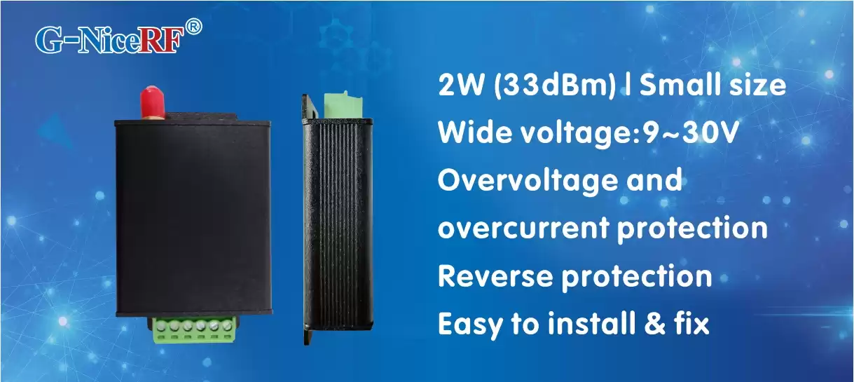 2 W kleines Weitspannungs-Uart-LoRa-Modem LoRa6200Pro