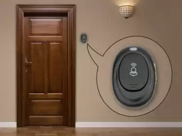 Anwendung des Funkmoduls in der Türklingelszene