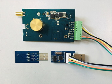 Wie wird das LoRa-Modul richtig mit der Adapterplatine verkabelt?