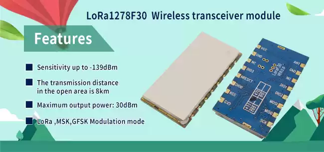 drahtloses Transceivermodul LoRa1278F30