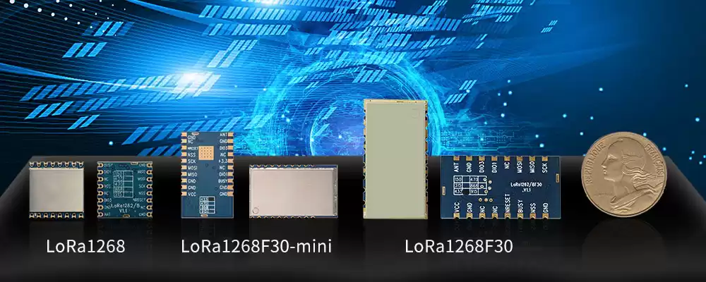 SX1268 LoRa-Modul LoRa1268, LoRa1268F30 und LoRa1268F30-Mini
