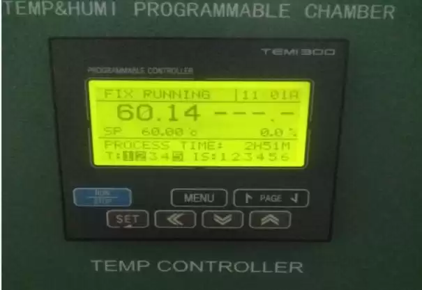 Stellen Sie den Thermostat auf 60° ein