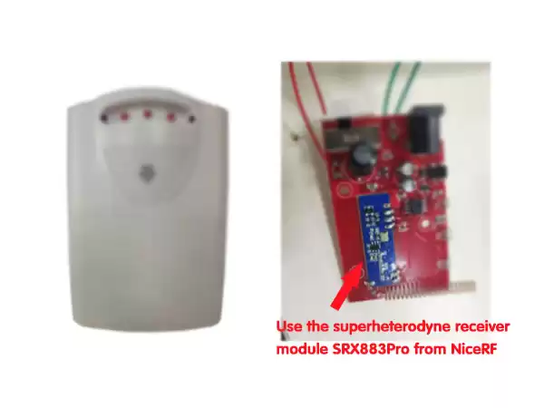 Drahtloser Türklingelempfänger