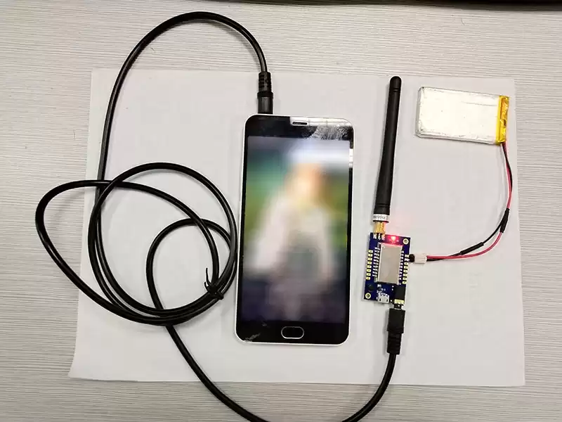 Verdrahtungsplan des drahtlosen Audiomoduls SA326-TX