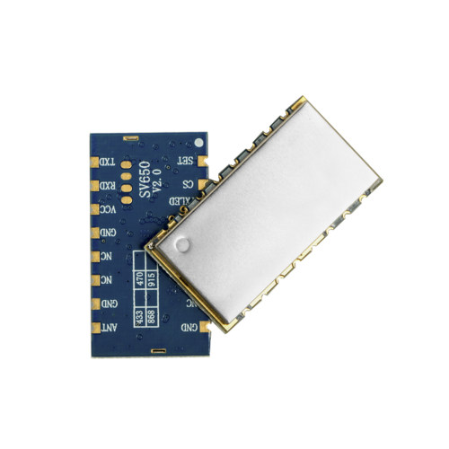 SV650: 500 mW industrielles Hochleistungs-UART-HF-Transceivermodul mit ESD-Schutz