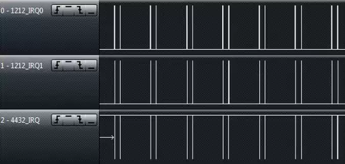 Abbildung 19: Kommunikationsunterbrechung zwischen RF4432PRO und RF1212