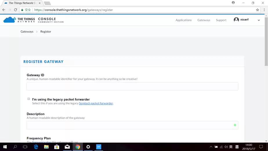 Klicken Sie auf „Erste Schritte durch Registrierung“!