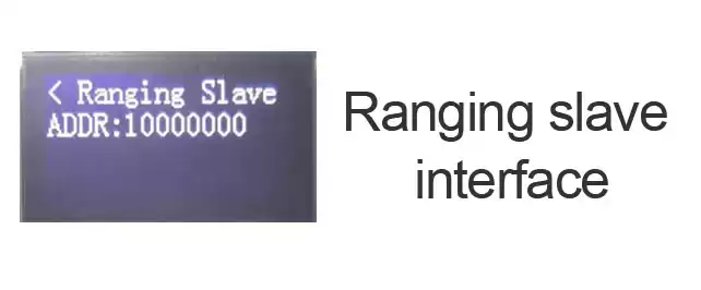 Ranging-Slave-Schnittstelle