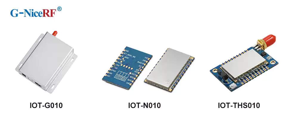 Das Sensorüberwachungssystem besteht aus dem Gateway IOT-G010 und dem Knoten IOT-N010/IOT-THS010