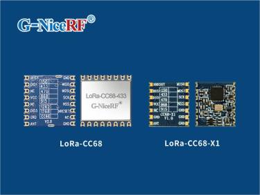 Unterschied zwischen LLCC68 LoRa-Modul LoRa-CC68 und LoRa-CC68-X1