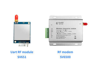 Unterschiede zwischen UART-HF-Modul und HF-Modem