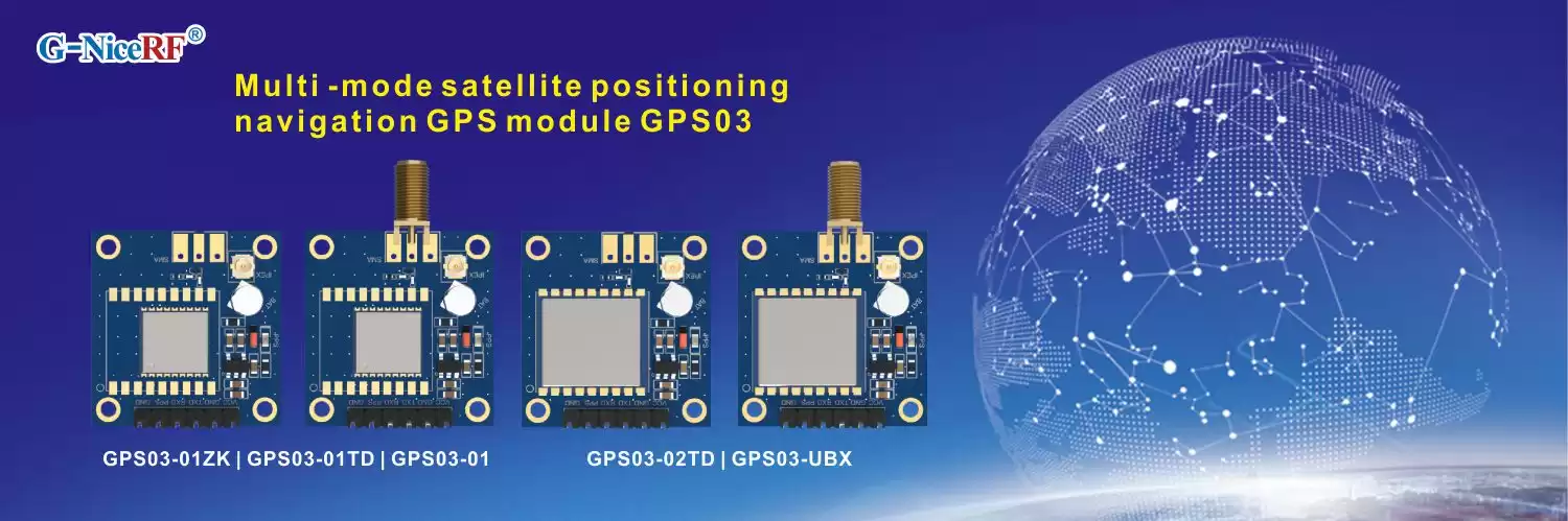 GPS-Modul mit geringem Stromverbrauch und hoher Genauigkeit der GPS03-Serie