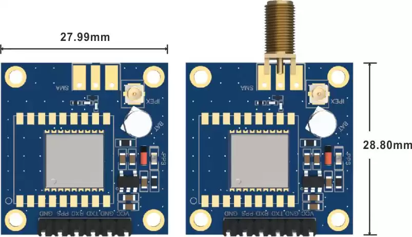 GPS-Modul mit geringem Stromverbrauch der Serie GPS03-01