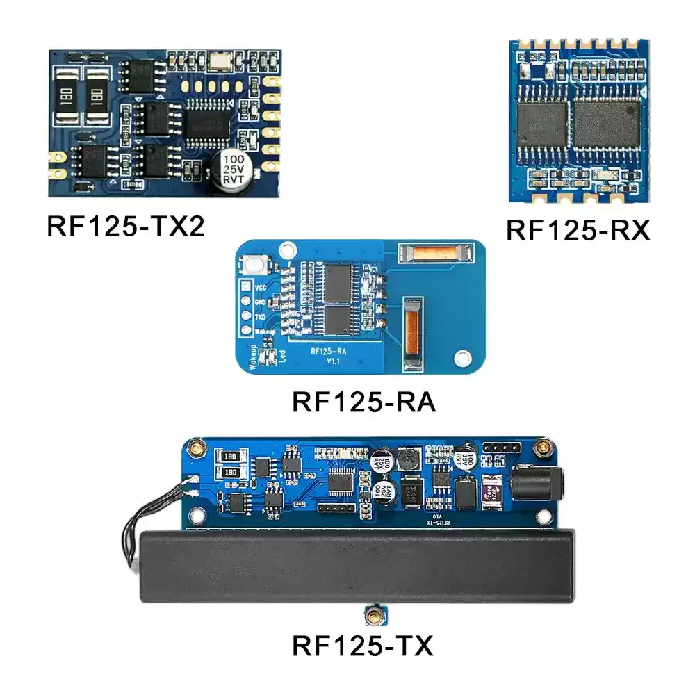 RF125: Drahtloses Air Wake-Up 125-kHz-Sender- und Empfängermodul mit geringem Stromverbrauch