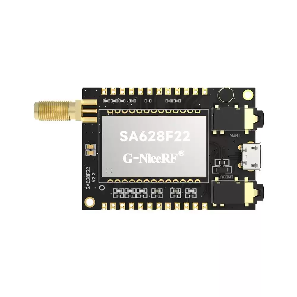 SA628F22: 8K-Abtastrate, Vollduplex-Funk-Audiomodul