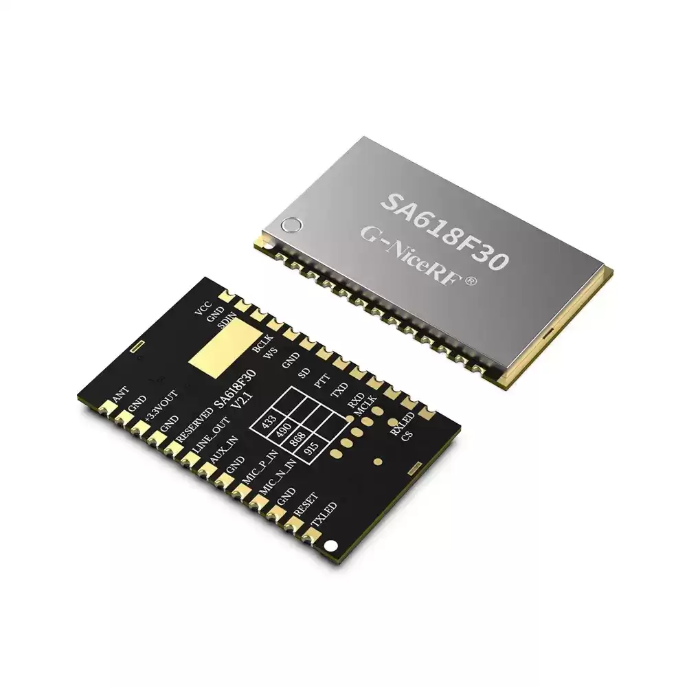 SA618F30: 1-W-Vollduplex-Funk-Audiomodul mit großer Reichweite und ESD-Schutz